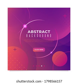 Abstract Fluid 3D Background with Liquid Modern Shapes . Isolated Vector Elements 
