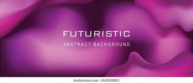 Abstract fluid 3d shapes vector trendy liquid colors backgrounds, Glowing retro waves vector background for brochure, leaflet, flyer, cover, catalog