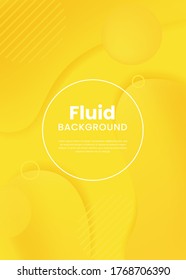 Resumen de fondo vertical 3D fluido con formas modernas líquidas . Elementos vectores aislados 