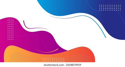 design de fundo fluido abstrato com fundo branco, ilustração vetorial