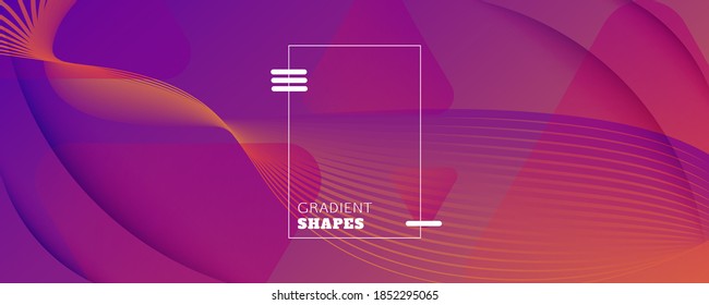 Abstract Fluid Background. 3d Dynamic Design. Flow Shapes Pattern. Orange Abstract Fluid Background. Curve Modern Movement. Technology Website. Vector Lines. Abstract Fluid Background.