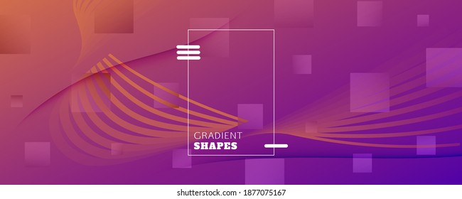 Abstract Fluid Background. 3d Geometric Motion. Flow Lines Pattern. Purple Abstract Fluid Background. Vector Wavy Landing Page. Creative Magazine. Wave Shapes. Abstract Fluid Background.