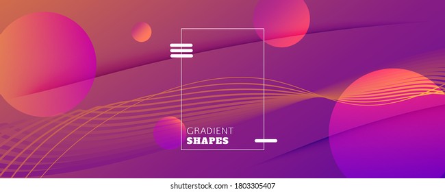 Abstract Fluid Background. 3d Gradient Motion. Flow Lines Brochure. Orange Abstract Fluid Background. Vector Modern Wallpaper. Creative Illustration. Wave Shapes. Abstract Fluid Background.