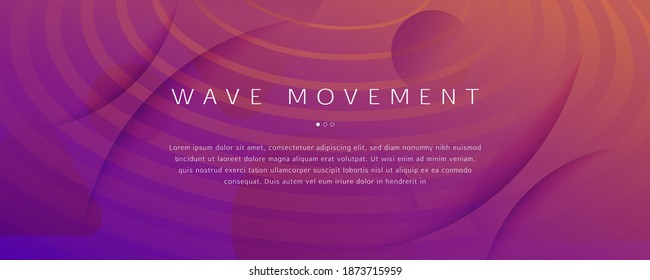 Abstract Fluid Background. 3d Gradient Stripes. Flow Shapes Pattern. Orange Abstract Fluid Background. Vivid Vibrant Movement. Minimal Magazine. Color Lines. Abstract Fluid Background.