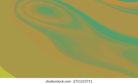 Abstrakte flüssige Hintergrundanimation mit wirbelnden grünen und orangefarbenen Farben mit glatter Bewegung, Abstrakter Wirbel, Lizenzartikel.