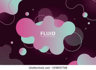 abstract fluid background for banners, cards, flyers, social media wallpapers, etc.