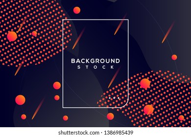 abstract fluid background with black & orange gradient. curvy, wavy, fluid, flowing, droplets, irregular shapes. suitable for background, landing page, wallpaper, home screen, theme. vector eps 10