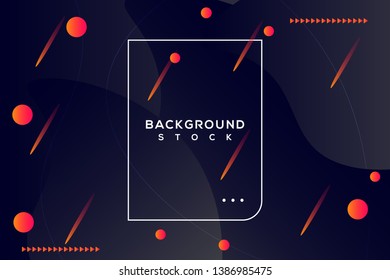 abstract fluid background with black & orange gradient. curvy, wavy, fluid, flowing, droplets, irregular shapes. suitable for background, landing page, wallpaper, home screen, theme. vector eps 10