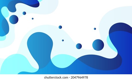 abstract fluid background with blue color