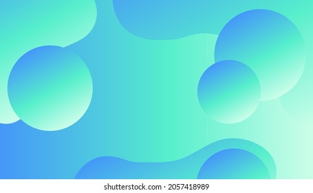 fondo fluido abstracto con color azul. Color líquido. Composición de formas fluidas. Composición y elementos de formas dinámicas.Diseño moderno en ilustración vectorial Eps10