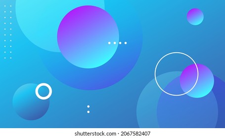 abstract fluid background with blue color, Modern background design. Liquid color. Fluid shapes composition. Fit for presentation design.