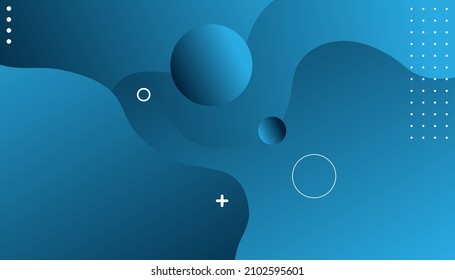 abstract fluid background with blue color. Modern design in Eps10 vector illustration