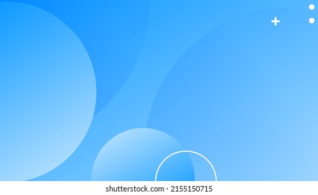 abstract fluid background with blue color. Geometric wallpaper with circle. Dynamic shapes composition and elements. Modern design in Eps10 vector illustration
