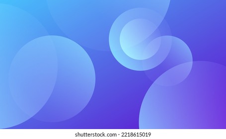 abstract fluid background with blue color. Geometric wallpaper with circle. Colorful halftone gradients. background modern template design for web. Cool gradients. Future geometric patterns. Eps10
