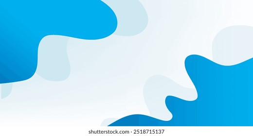 abstrakter, fließender Hintergrund mit blauer Farbe