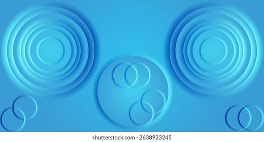 abstract fluid background with blue color, Modern background design. Liquid color. Fluid shapes composition. Fit for presentation design. eps 10