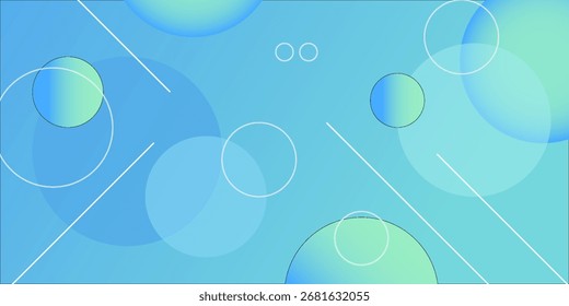 abstract fluid background with blue color. Geometric wallpaper with circle. Minimal fluid background for posters, placards, brochures, banners, web pages, headers, covers, and other. Eps10 vector