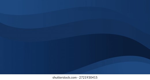 abstrakter, fließender Hintergrund mit blauer Farbe. ideal für Social Media, Banner, Magazine, Karten, Werbung. Vektorgrafik
