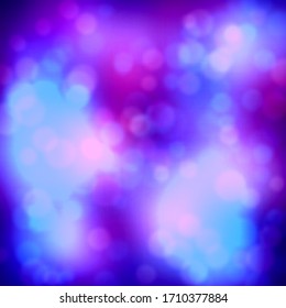 Abstrakter, flüssiger Hintergrund in Blau- und violetten Farben. Cyberpunk-Konzept. unscharfe Oberfläche. Farbige Techno-Kulisse mit Ästhetik von Vaporwave-Stil. Retrowave-Bildschirmhintergrund.