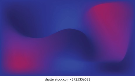 Abstract fluid background with blue and purple 3D wave shapes. Modern liquid gradient mesh design for landing pages, technology websites, creative posters, and digital wallpaper.