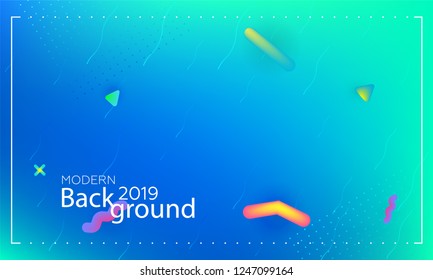 Abstract fluid background.  Colorful presentation backdrop. With copy text space. Vector business cover template. Branding, posters, banners, catalog .