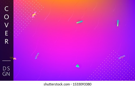 Abstract fluid background. Colorful presentation backdrop. With copy text space. Vector business cover template. Branding, posters, banners, catalog .