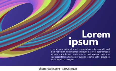 Abstract fluid background colour. Vector EPS 10