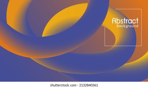 Resumen del diseño de fondo de fluido Ilustración vectorial 3d