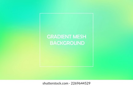 abstract fluid background with green, yelow, tosca, pastel color