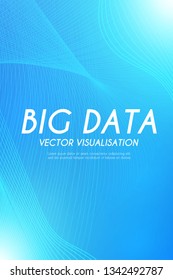 Abstract Fluid Background with Lights. Motion Lines. Vector illustration