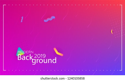 Abstract fluid background. Modern colorful gradient design.  Cover design template. Vector business cover template. Branding, posters, banners, catalog .