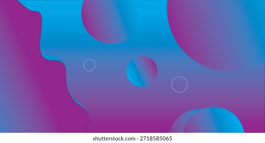 abstract fluid background with pink and blue color
