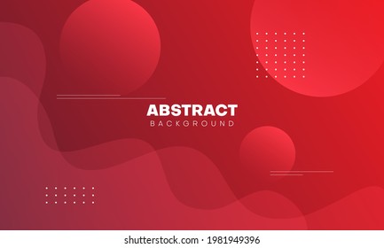 abstrakter, flüssiger Hintergrund mit roter Farbe