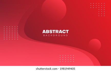 abstract fluid background with red color