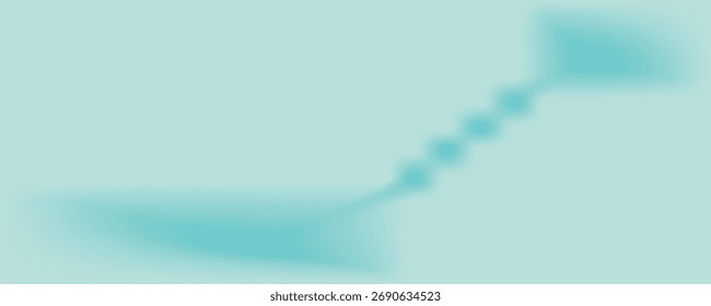 Abstract Fluid Background with Soft Cyan Gradient Flow for Website Banner and Presentation Design