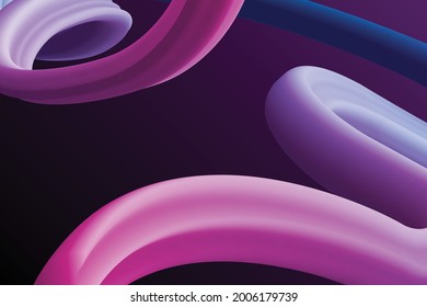 Abstract fluid background trendy With liquid splashing illustration vector