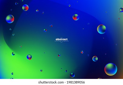 Resumen de fondo fluido y fondo de pantalla, plantilla de sitio web del concepto de diseño de tecnología de grandes datos. vectores