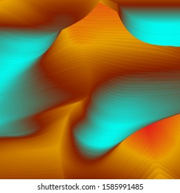 Abstract fluid background. Wave Liquid shape color background. Art design for your design project. 