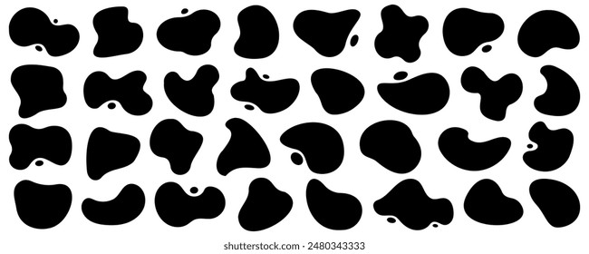 colección Abstractas de Anuncio líquido. Juego de marco líquido en blanco. Fondo de fluido geométrico o Formas líquidas. Plantilla de Anuncio fluido moderna