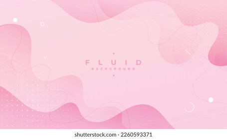 abstract fluid banner with a smooth flow for modern design vector 