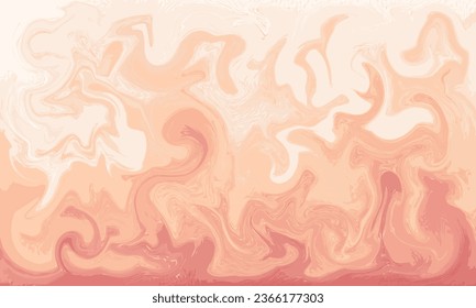 Abstract fluid beige backgound template copy space. Dynamic color gradation backdrop design. Suitable for poster, banner, presentation, or landing page.