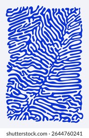 abstract fluid biological path blue pattern background texture layout fabric textile print art wallpaper editable