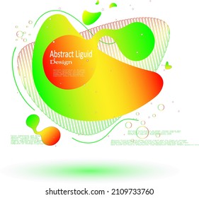 Abstract fluid blob in 3d shape. Violet liquid spot for flyer or cerulean dynamical colored free forms. Aqua blotch for card or presentation, logo background template. Modern geometric blot