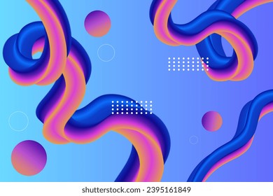 Resumen Fluid Blue Background Moderno Estilo