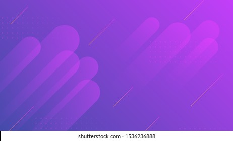 abstract fluid bubble color gradient geometric 4k background. futuristic liquid color shapes design. purple and pink gradient color.  