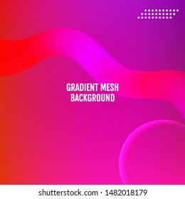 Abstract fluid color pattern Colorful geometric background.