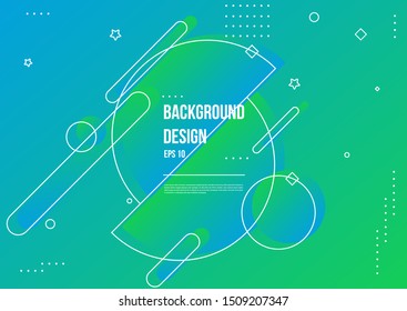 Abstract fluid color pattern of neon color liquid gradient background with modern geometric dynamic motion style Suitable For Wallpaper, Banner, Background, Card, Book Illustration, landing page