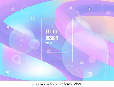 Abstract fluid color pattern of neon color liquid gradient background with modern geometric dynamic motion style Suitable For Wallpaper, Banner, Background, Card, Book Illustration, landing page