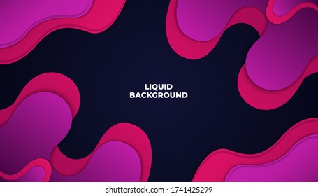 Abstract fluid color pattern of neon color liquid gradient background with modern geometric dynamic motion style Suitable For Wallpaper, Banner, Background, Book Illustration, landing page,and other