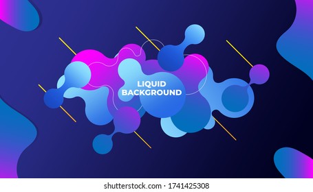 Abstract fluid color pattern of neon color liquid gradient background with modern geometric dynamic motion style Suitable For Wallpaper, Banner, Background, Book Illustration, landing page,and other